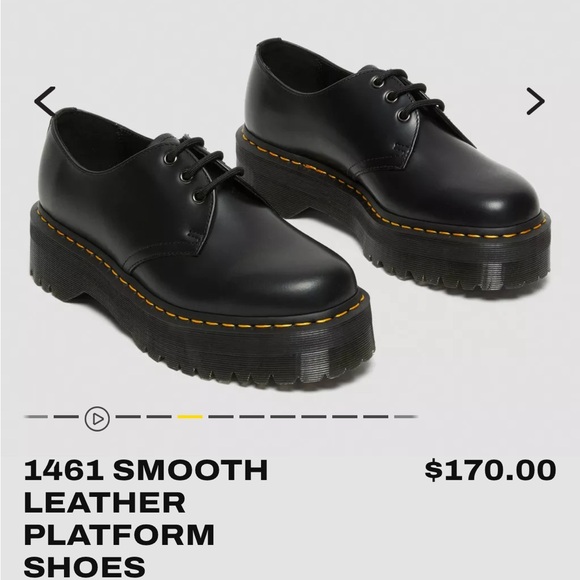 Doc Martin Oxford Platforms - Picture 1 of 3